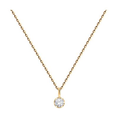 Колье из золота с бриллиантом (Арт.1070174)