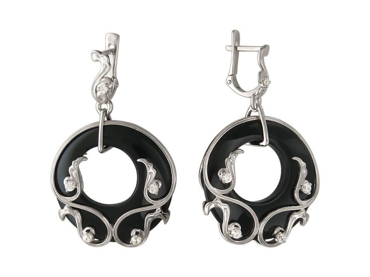 Серьги Эстет (Арт.01s426182-1)
