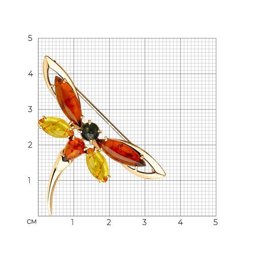 Брошь из серебра (Арт.93-340-00468-1)