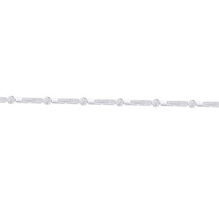 Браслет с бриллиантами из белого золота «Линия Света» MyJewels (арт.W4HBS-103_WG)