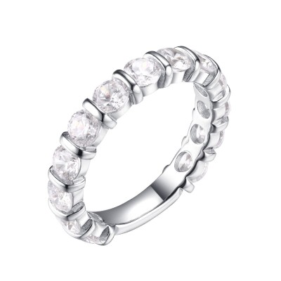 Кольцо с фианитами Fresh из серебра 925 Trendy MyJewels (арт.CZ-R02207-X-W-X-X-W)
