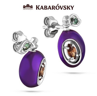 Серьги Кабаровский (Арт.12-123-0926)