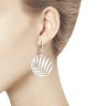 Серьги из серебра (Арт.94-121-00752-1)