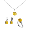 Кольцо firenze light topaz 16 мм la_611910_br_s