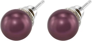 Серьги серебряные с жемчугом «Beautiful 18S» Rivoli (арт.AAS-13-10-18-S)