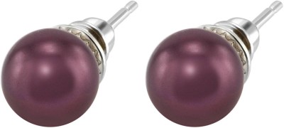 Серьги серебряные с жемчугом «Beautiful 18S» Rivoli (арт.AAS-13-10-18-S)