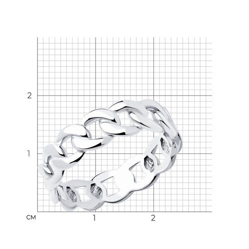 Кольцо из серебра (Арт.94013779)