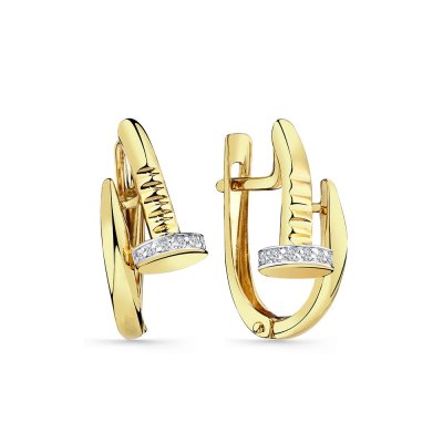 Серьги Carlin (Арт.002-0769-0001-021)