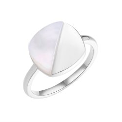 Кольцо из серебра с жемчугом (Арт.pi-r03570-x-w-pn-x-x)