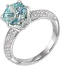 Кольцо серебряное с кубическим цирконием «Love Story 5S» Rivoli (арт.FNR-4-8-SWR-5-S)