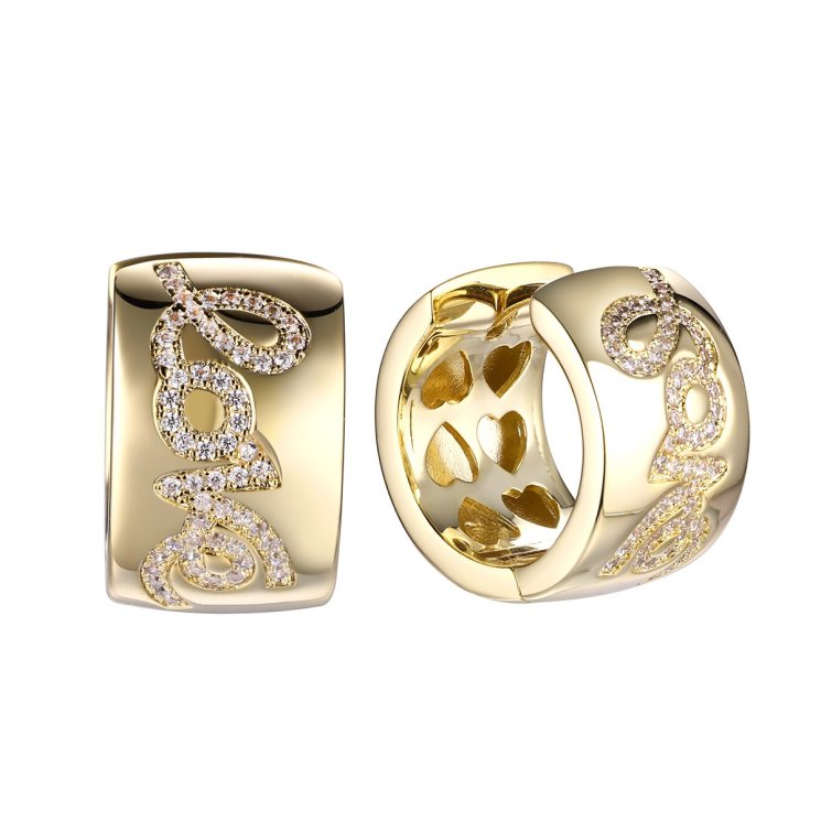 Серьги из серебра с фианитом (Арт.sl-e02988-x-l-x-x-w)
