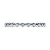 Кольцо из белого золота с бриллиантами «Линия Света» Соколов (арт.1012699-3)