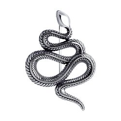 Брошь из чернёного серебра (Арт.95040004)