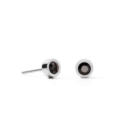 Пусеты black-silver la_0227_21-1317