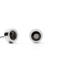 Пусеты black-silver la_0227_21-1317