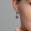 Серьги из серебра с фианитами «Ледяной Блеск» Соколова (арт.94026869)