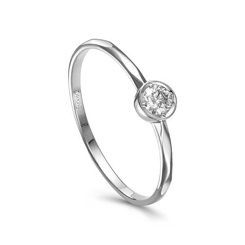 Кольцо золото с бриллиантом «Сияние утренней звезды» Kabarovsky (арт.11-12012-1000)