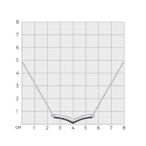 Колье из серебра с фианитами (Арт.94-170-01595-1)