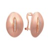 Серьги золотые с бриллиантами «Розовый Овал» MyJewels (арт.SV_207E_SR_PINK)
