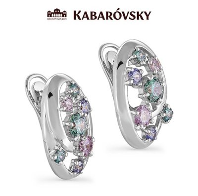 Серьги Кабаровский (Арт.12-021-0900)