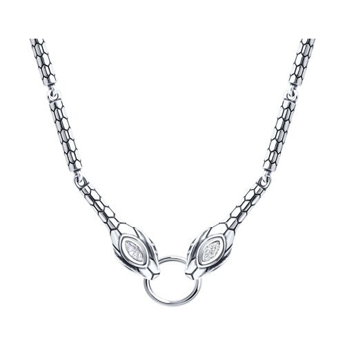 Колье из серебра с фианитами (Арт.95070027)