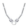 Колье из серебра с фианитами (Арт.95070027)