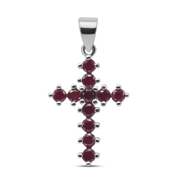 Кулон серебряный с кубическим цирконием «Серебряные крылья» Silver Wings (арт.032025769g-cb16_kubcirkonii)