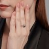 Кольцо из белого золота с бриллиантами (Арт.7010133-3)