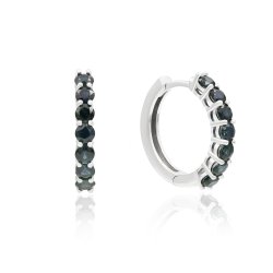 Серьги из золота с сапфиром Русские Самоцветы (Арт.88954)