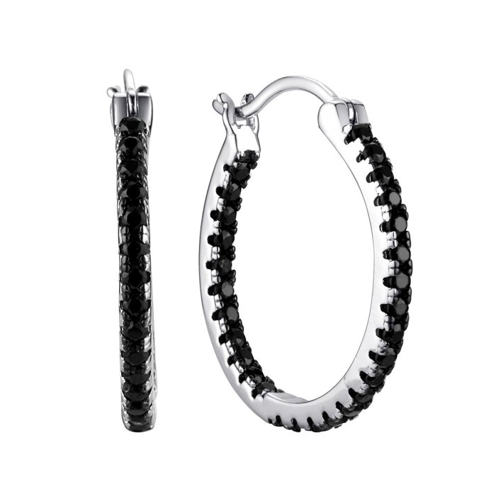 Серьги из серебра (Арт.cz-e02946-x-wb-x-x-b)