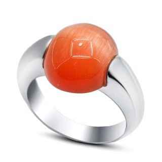 Кольцо серебряное с кошачьим глазом «Солнечные крылья» Myjewels (арт.21sr1107-s033-97)