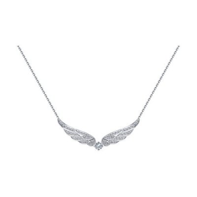 Колье из белого золота с бриллиантами (Арт.1070177-3)