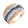 Кольцо из золота с бриллиантом (Арт.mr28750d-19_ko_dg_yg)