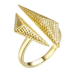 Кольцо из серебра с фианитом (Арт.fa-r02303-x-l-x-x-w)