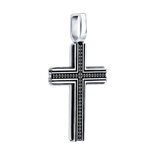 Подвеска из серебра с фианитами (Арт.95-130-02153-1)