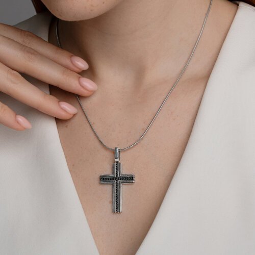 Подвеска из серебра с фианитами (Арт.95-130-02153-1)