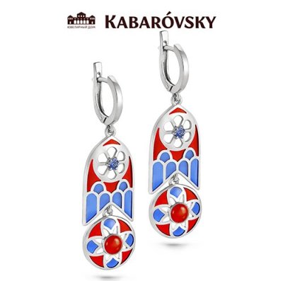 Серьги Кабаровский (Арт.12-127-6601)