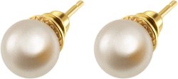 Серьги из серебра с жемчугом (Арт.aas-13-10-2-g)