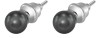 Серьги серебряные с чёрным жемчугом «Beautiful 32S» Rivoli (арт.AAS-15-6-32-S)
