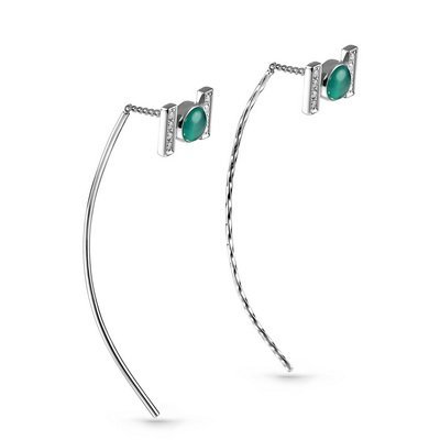 Серьги Кабаровский (Арт.2-041-1900)