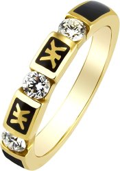 Кольцо из золота с бриллиантом и эмалью Русские Самоцветы (Арт.dkl35tkln_6492o)