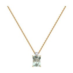 Колье золотое пробы 585 с празиолитом (Арт.77-00022) Колье золотое пробы 585 с празиолитом (Арт.77-00022)