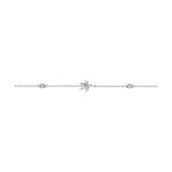 Браслет из серебра с фианитами (Арт.94050961)