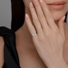 Кольцо из серебра с фианитами «Нежное крыло бабочки» Соколов (арт.94-110-02184-1)