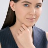 Кольцо из белого золота с бриллиантами «Звёздный Шик» SOKOLOV (арт.1012853-3)