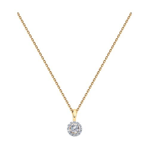 Колье из золота с бриллиантами (Арт.1070181)