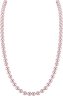 Ожерелье из ювелирного сплава с жемчугом и кристаллом swarovski (Арт.22l-mg-13)