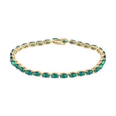 Браслет из золота с изумрудами (Арт.3050053)