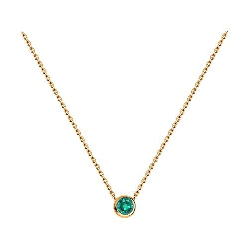 Колье из золота с изумрудом (Арт.3070032)