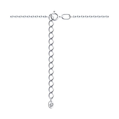 Колье из серебра с фианитом (Арт.94-170-01815-1)